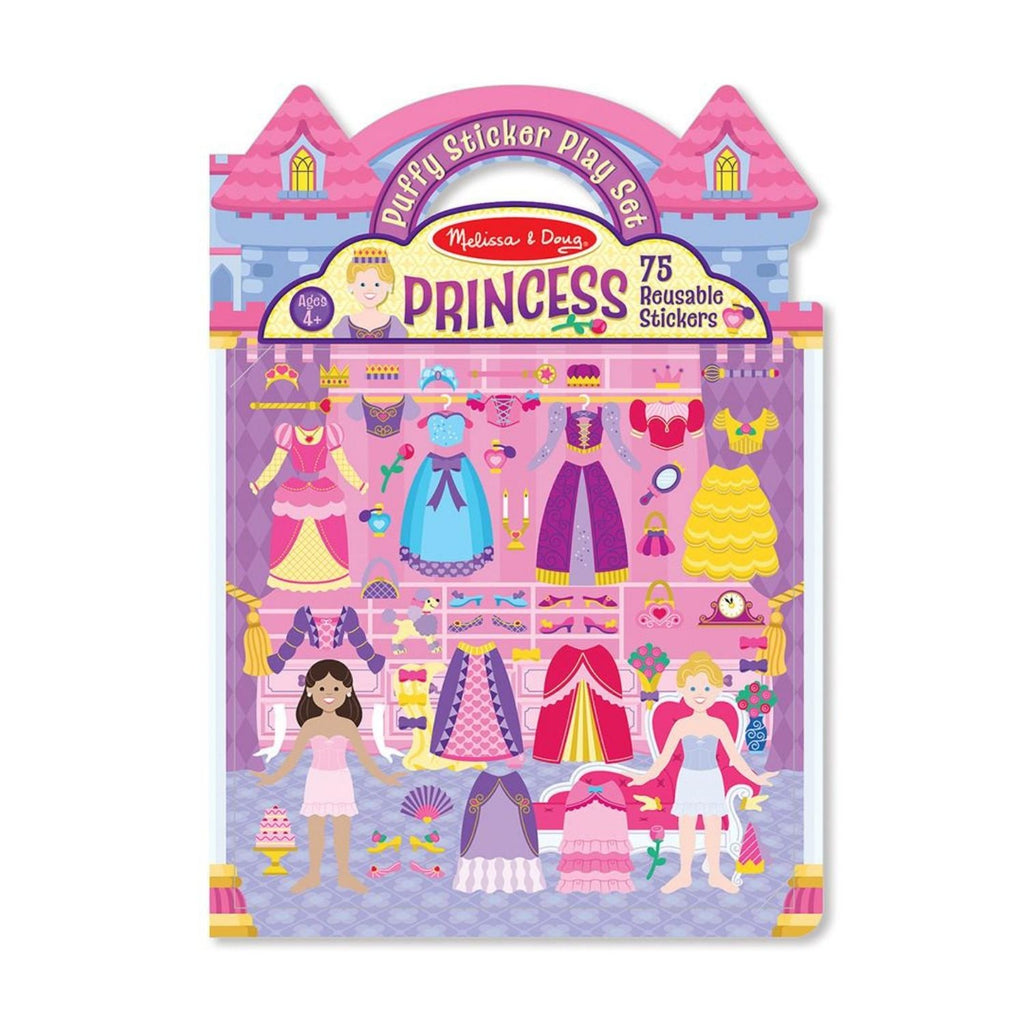 Melissa & Doug Puffy Sticker Set: Princess
