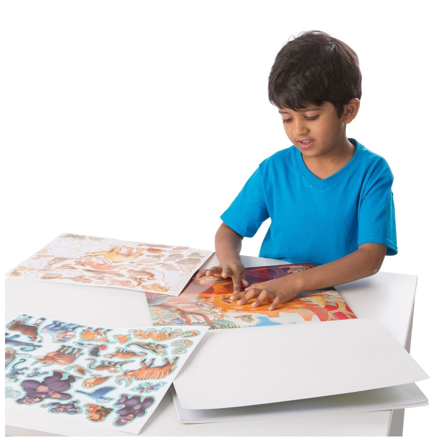 Melissa & Doug Reusable Sticker Pad - Jungle and Savanna
