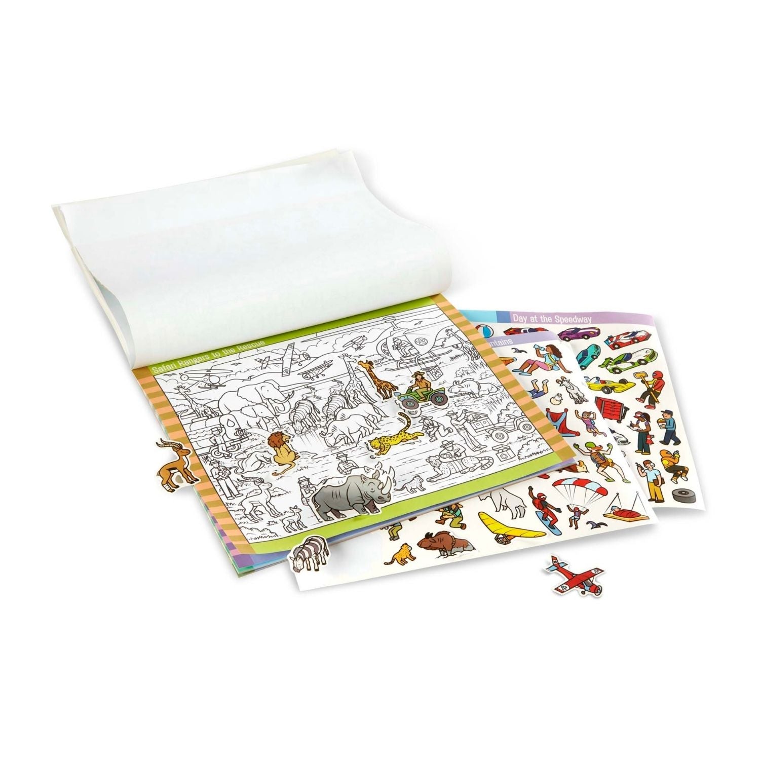 Melissa & Doug Seek & Find Sticker Pad - Adventure