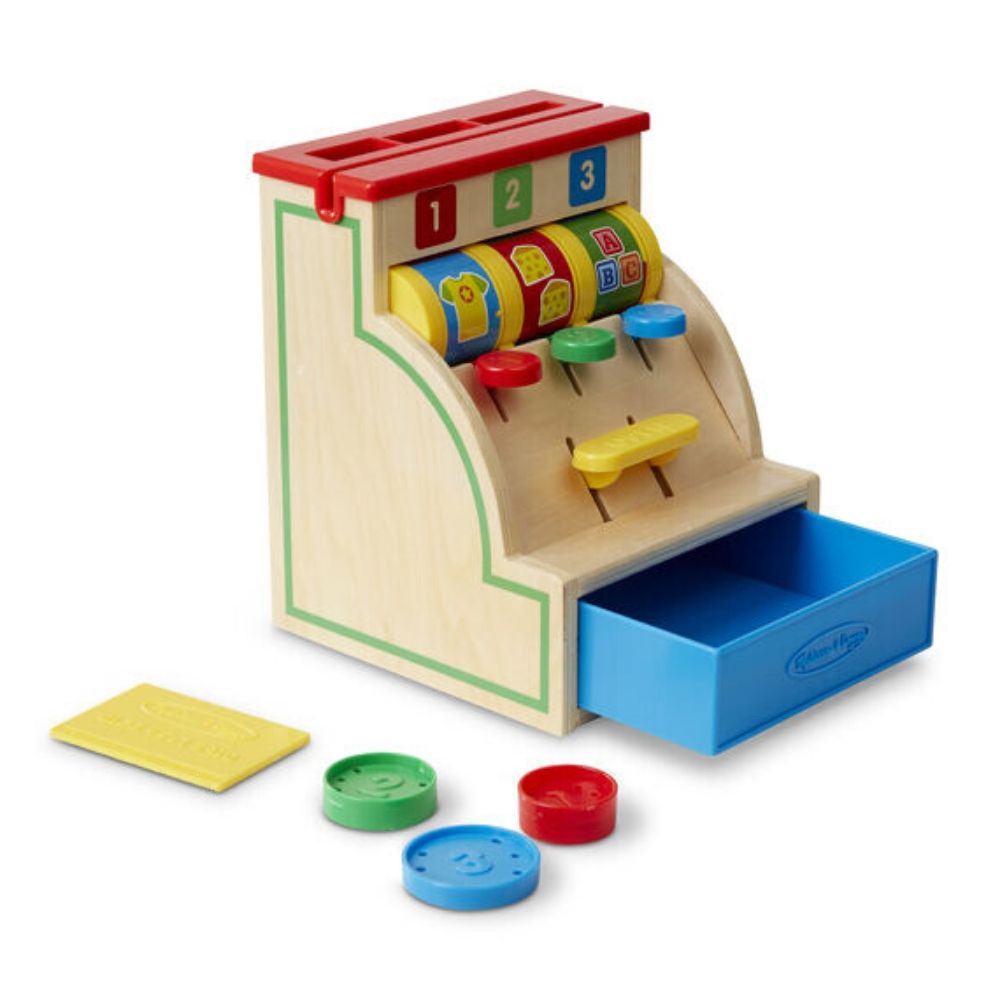 Melissa & Doug Sort and Swipe Cash Register