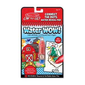 Melissa & Doug Water Wow! Connect the Dots Farm