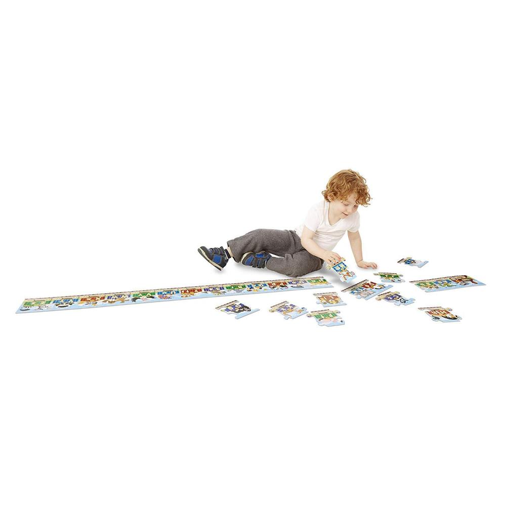 Melissa Doug Alphabet Express Floor Puzzle