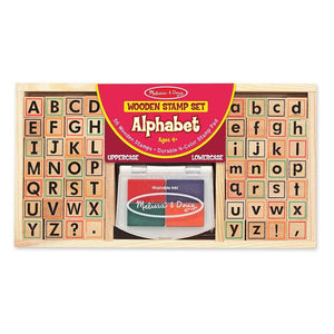 Melissa & Doug Alphabet Stamp Set