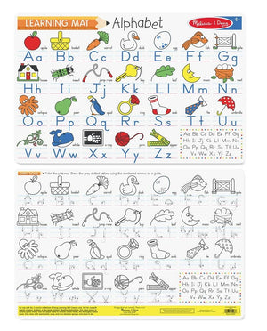 Melissa & Doug Alphabet Write-A-Mat (Bundle of 6)