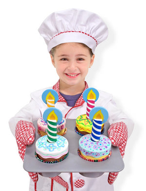 Melissa & Doug Bake and Decorate Cupcake Set