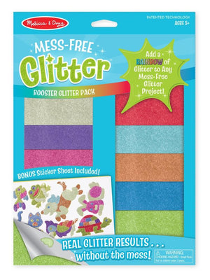 Melissa & Doug Booster Glitter Pack - Mess Free Glitter