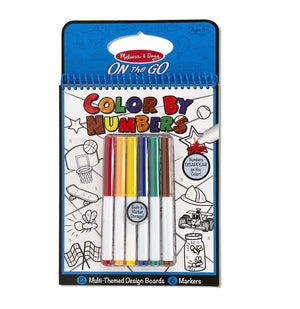 Melissa & Doug Color by Numbers Blue
