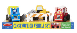 Melissa & Doug Construction Vehicle Set