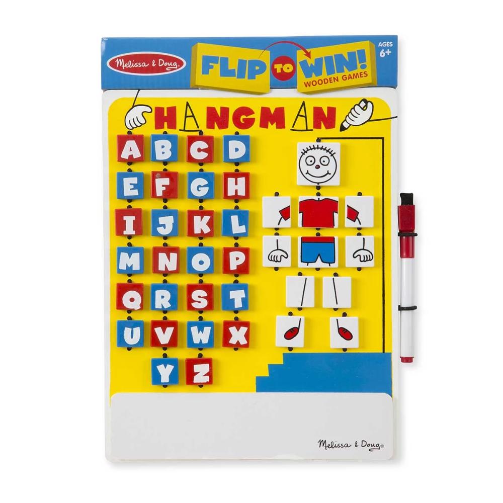 Melissa & Doug Flip to Win Hangman