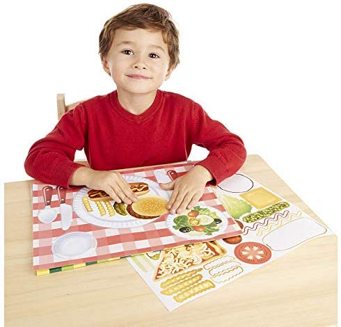 Melissa & Doug Make-a-Meal Sticker Pad