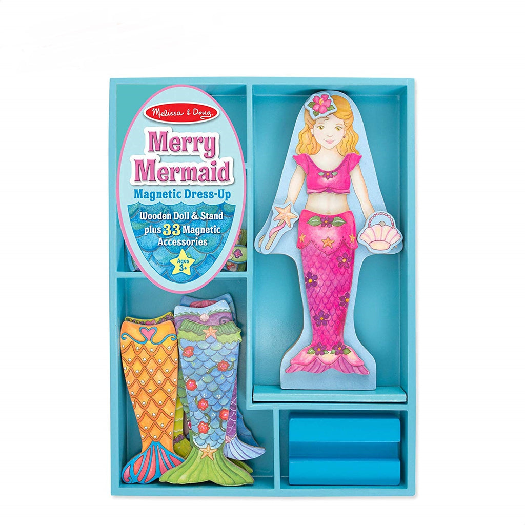 Melissa & Doug Merry Mermaid Magnetic Dress-Up Set