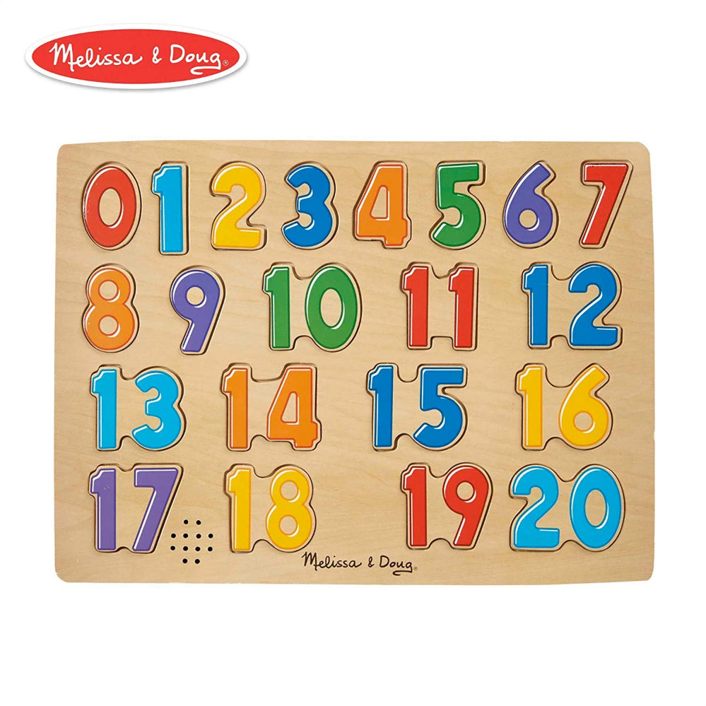 Melissa & Doug Numbers Sound Puzzle