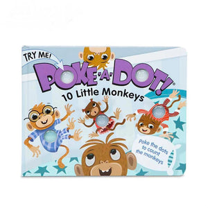 Melissa & Doug Poke-A-Dot 10 Little Monkeys