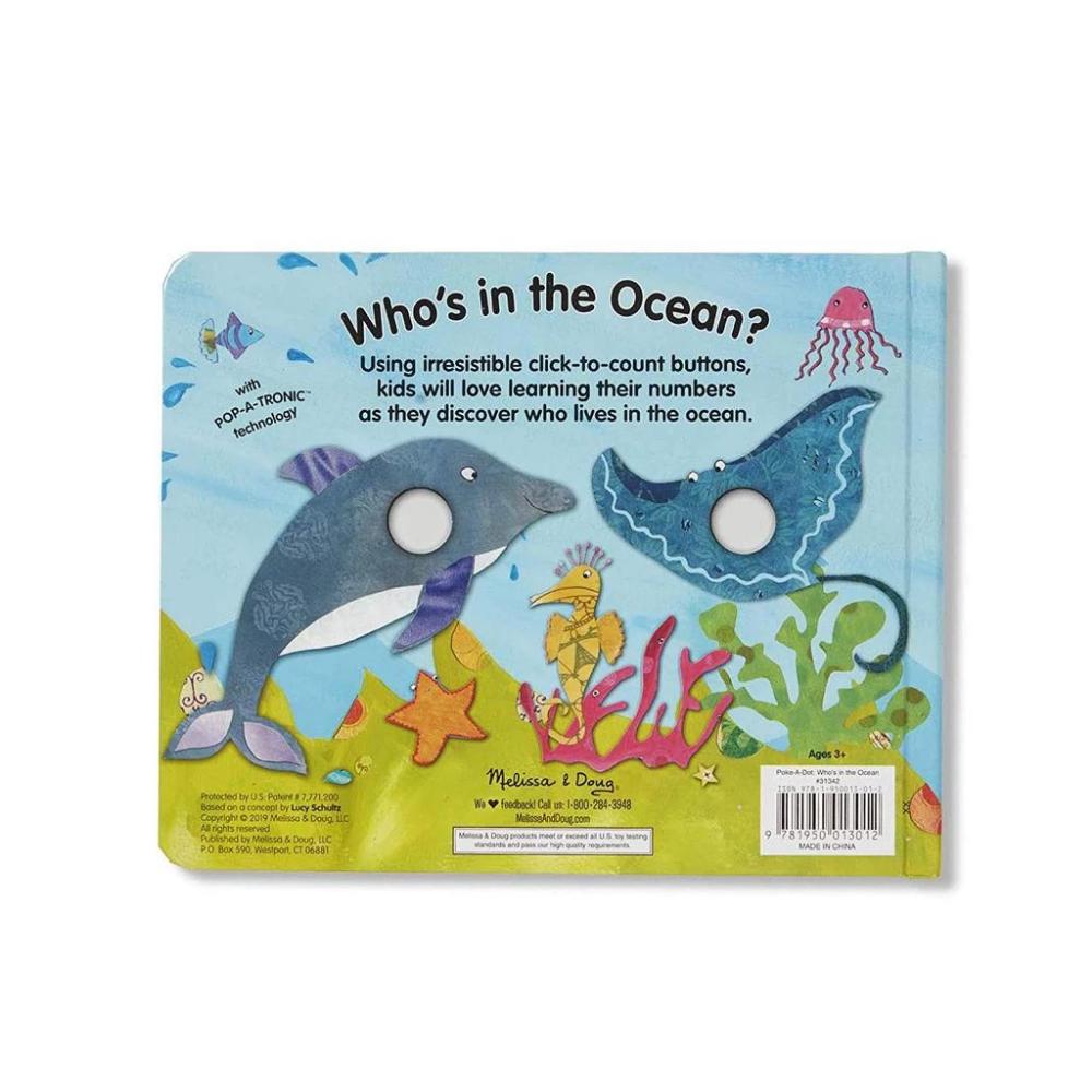 Melissa & Doug Poke-A-Dot Who's in the Ocean