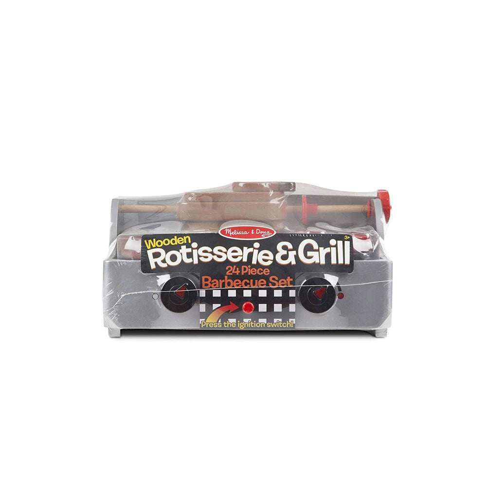 Melissa Doug Rotisserie Grill Barbecue Set
