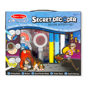 Melissa & Doug Secret Decoder - Deluxe Activity Set