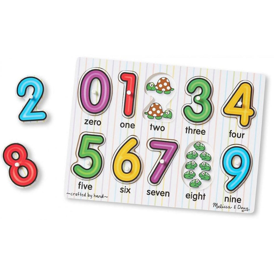 Melissa & Doug See-Inside Numbers Peg Puzzle – MyToy.co.za