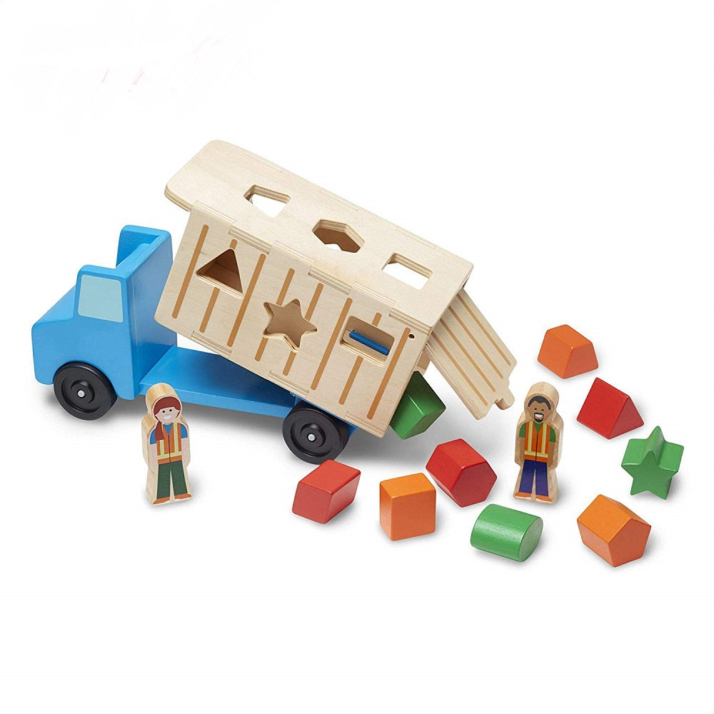 Melissa and doug spin deals and feed shape sorter