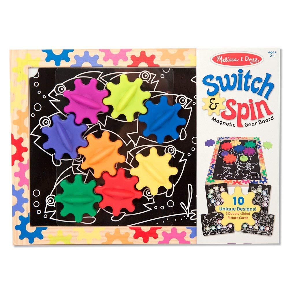 Melissa and doug gear toy clearance