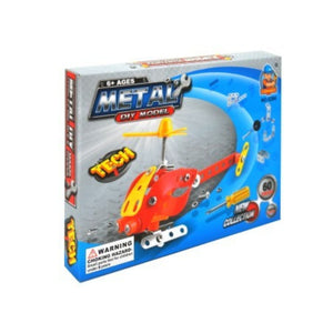 Metal DIY Helicopter 60 Piece