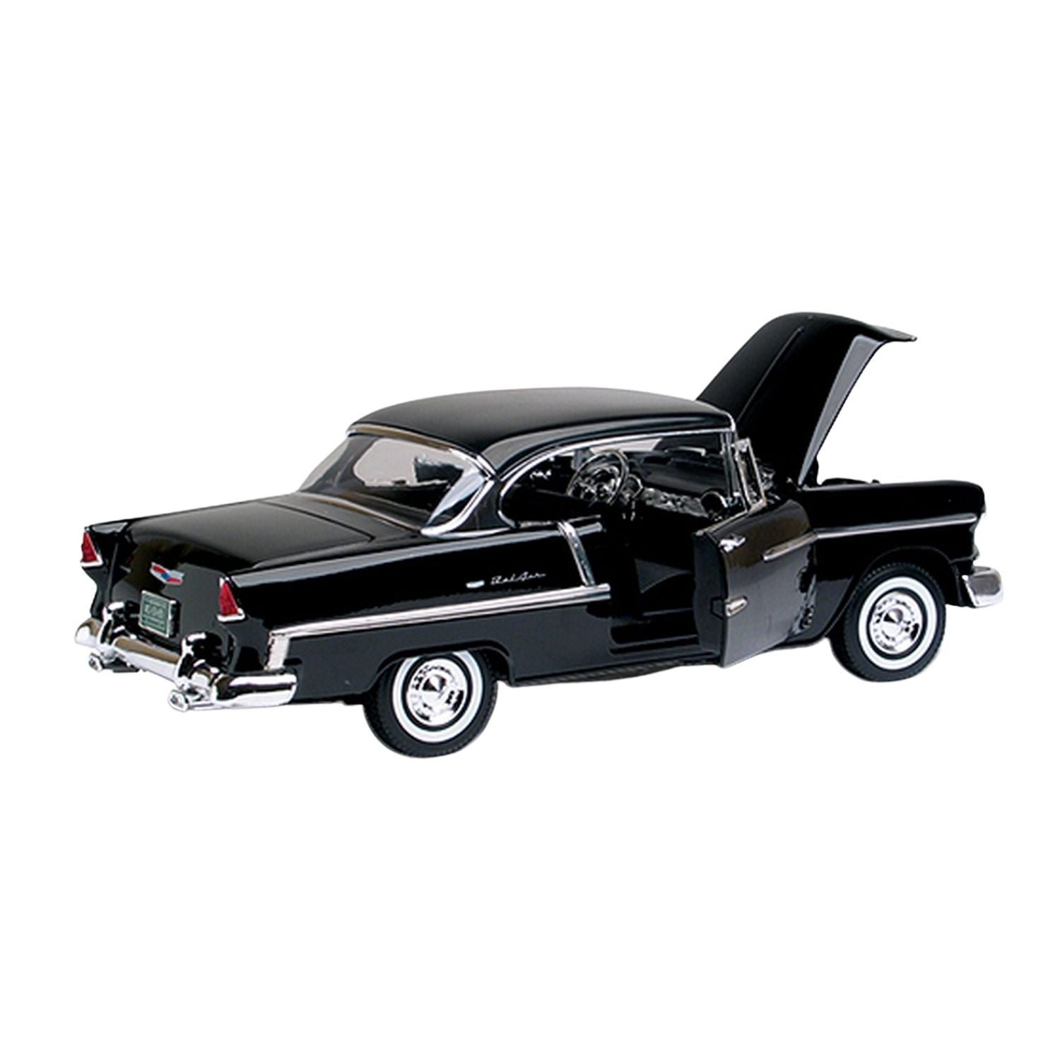 Motormax 1:18 1955 Chevy Bel Air (Coupe) - Black