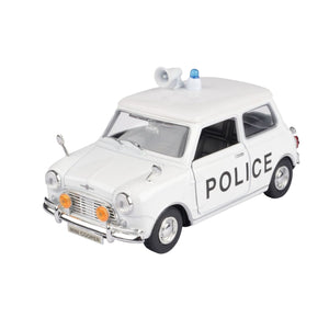 Motormax 1:18 Morris Mini Cooper - Police Car