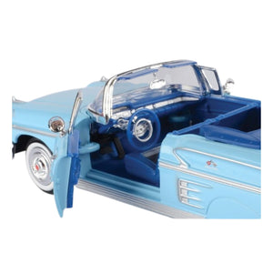 Motormax 1:24 1958 Chevrolet Impala Light Blue