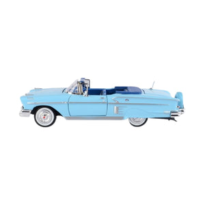 Motormax 1:24 1958 Chevrolet Impala Light Blue