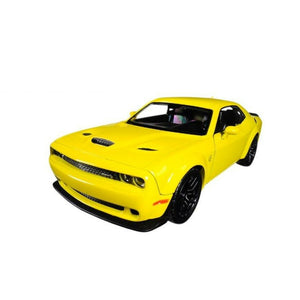Motormax 1:24 2018 Dodge Challenger SRT Hellcat - Yellow Jacket
