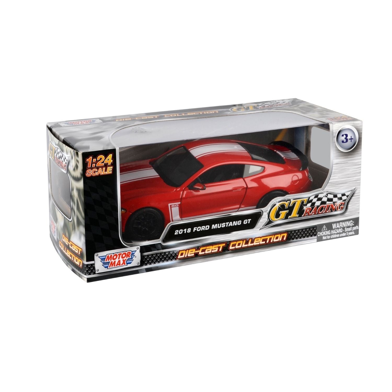 Motormax 1:24 GT Racing - 2018 Ford Mustang GT