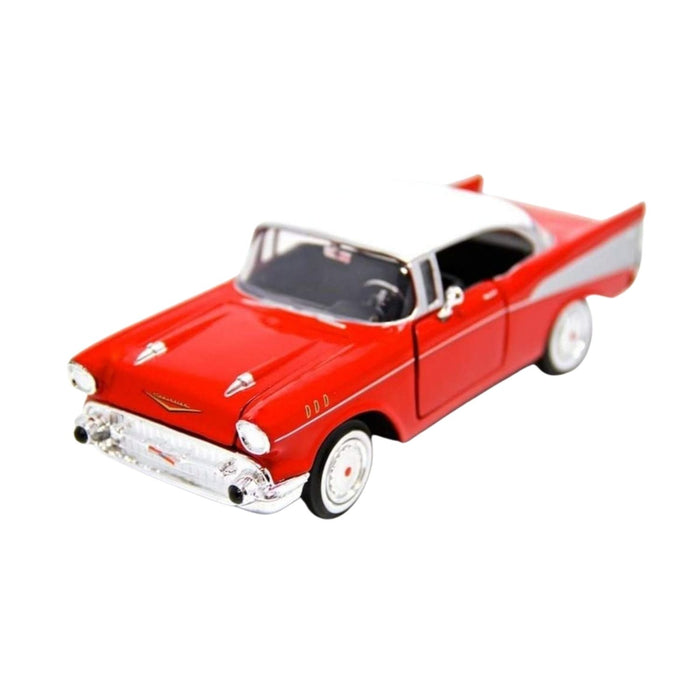 Motormax 1:24 1957 Chevy Bel Air Red