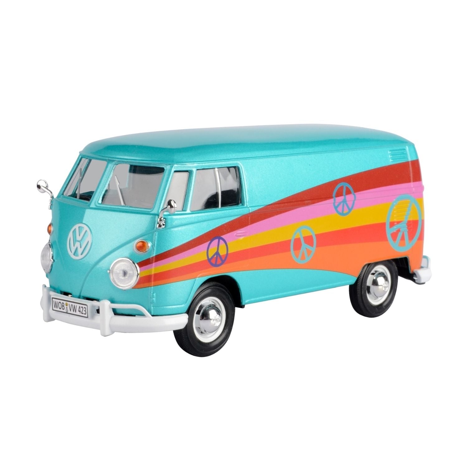 Motormax 1:24 Volkswagen Type 2 (T1) - Delivery Van (Peace)