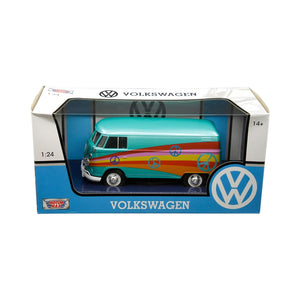 Motormax 1:24 Volkswagen Type 2 (T1) - Delivery Van (Peace)