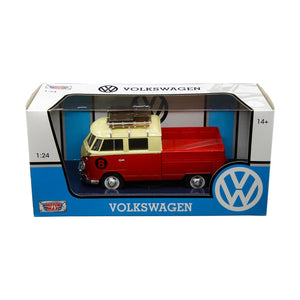 Motormax 1:24 Volkswagen Type 2 (T1) - Pickup (No.8) w/roof rack