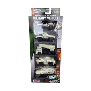 Motormax 5pc 3" Military Vehicle Set