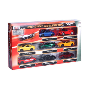 Motormax 8pc 1:43 Diecast Vehicle Collection Set