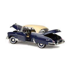 Motormax Chevy Bel Air Dark Blue 1950 1:18 Scale Diecast Car
