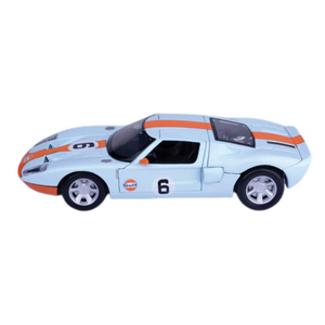 Motormax Ford GT With Gulf Livery 1:24 Diecast Scale Car