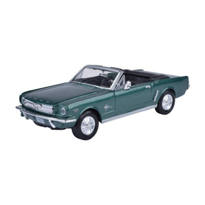 Motormax Ford Mustang (Convertible) Metallic Green 1964 1:24 Scale Diecast Car