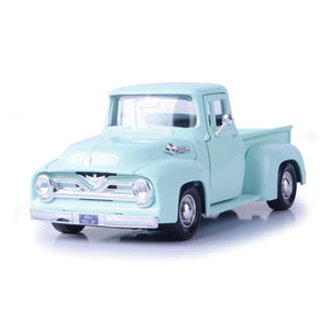 Motormax Ford Pickup Light Green 1955 1:24 Scale Diecast Car
