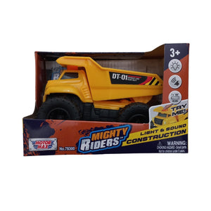 Motormax Mighty Riders 5" Light & Sound Construction Vehicle - Dump Truck