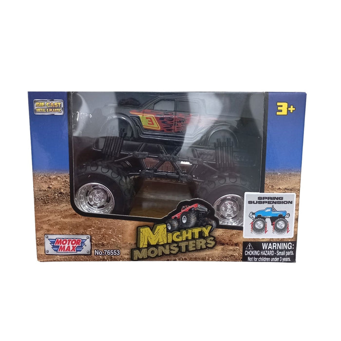 Motormax Mighty Monsters 5" Mighty Monster Vehicle - Black