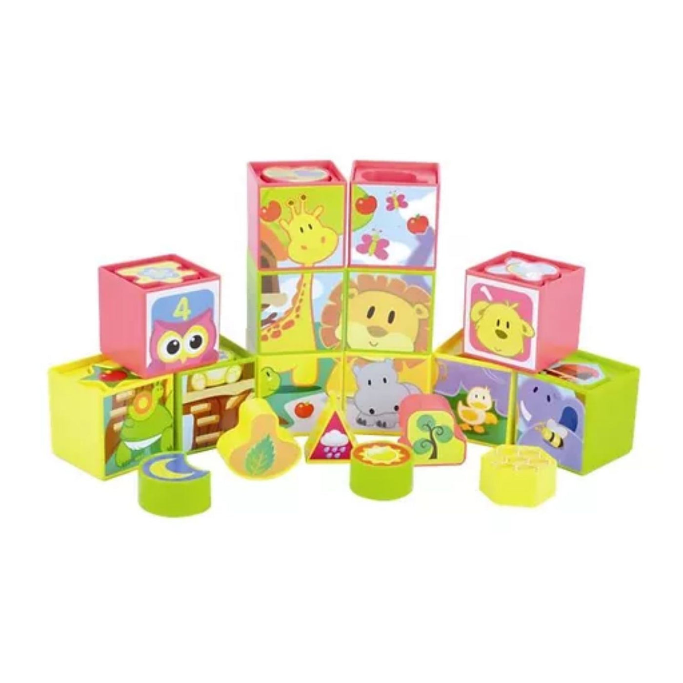 My Precious Baby Shape Sorting & Puzzle Blocks – MyToy.co.za
