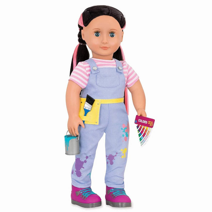 Our Generation Pro 18inch Doll Woodworker Ananda