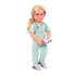 Our Generation Deluxe Doctor in Scrubs Outfit - Sweet Surgeon