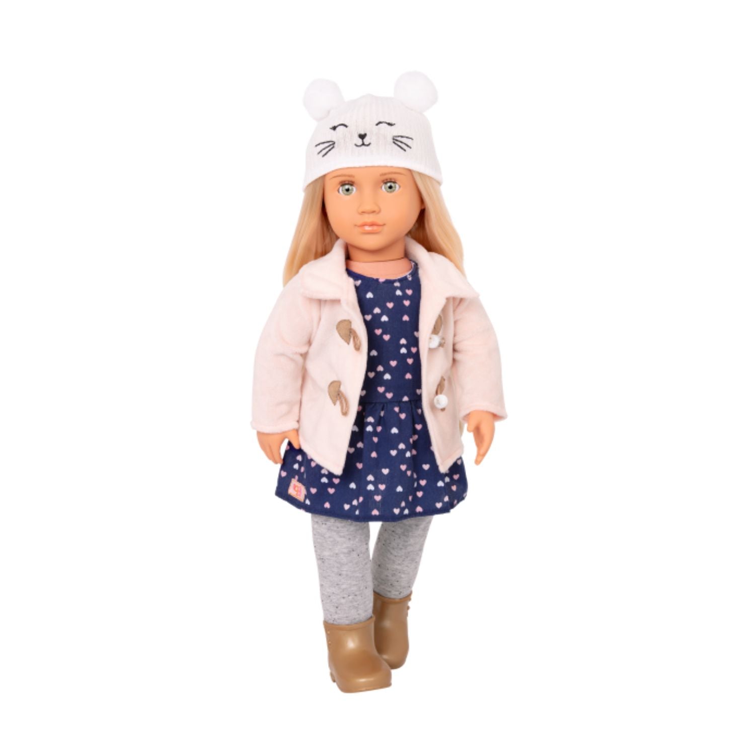 Our Generation Deluxe Duffle Coat Outfit - Cheerfully Chilly