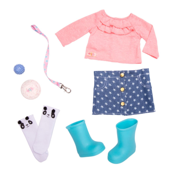 Our Generation Deluxe Pet Play Outfit - Playful Pickup