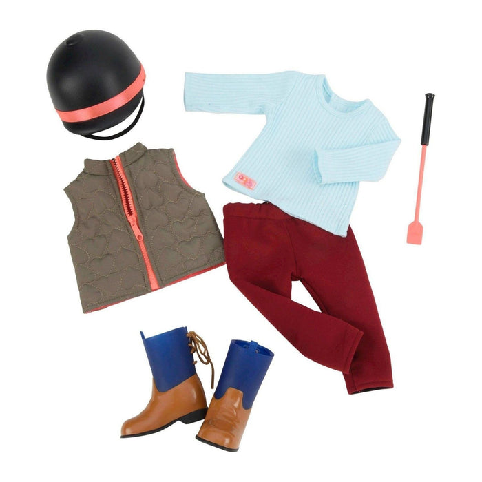 Our Generation Deluxe Riding Outfit - Well Groomed