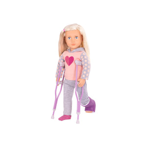 Our Generation Deluxe Doll Martha with Book 18inch Blonde
