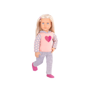 Our Generation Deluxe Doll Martha with Book 18inch Blonde
